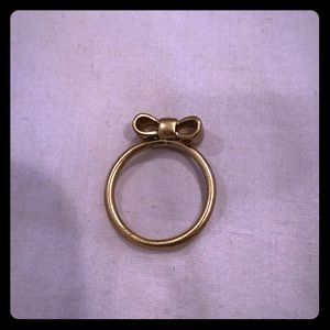 Gold Bow Ring